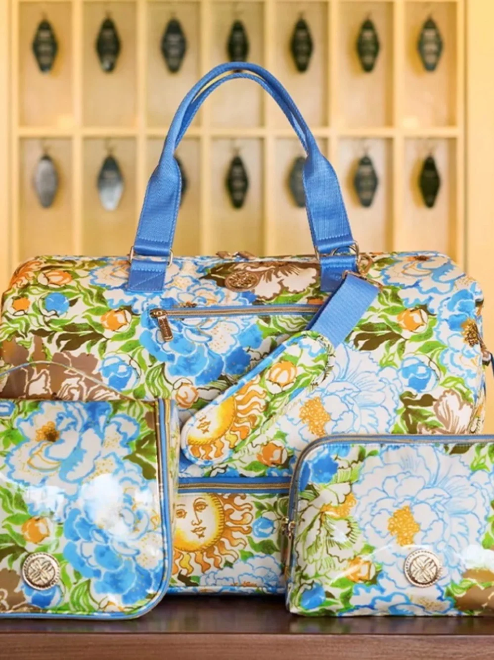Lilly Pulitzer GWP Coated Cosmetic Pouch